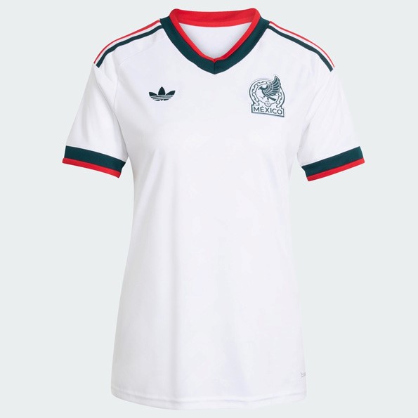 Camiseta México Replica Segunda Ropa Mujer 2026